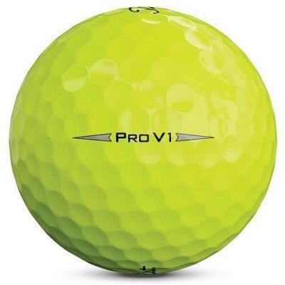 2019 Titleist Pro V1 Yellow (with logos) - Golf Balls Direct