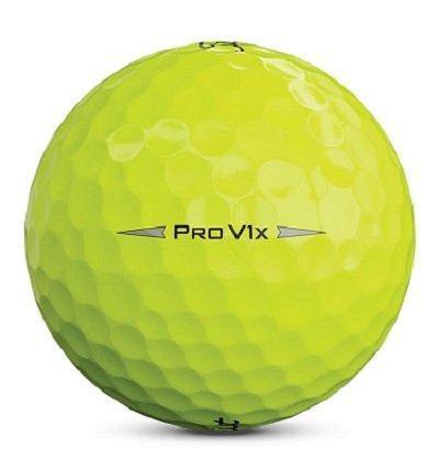 2019 Titleist Pro V1x Yellow (no logos) - Golf Balls Direct