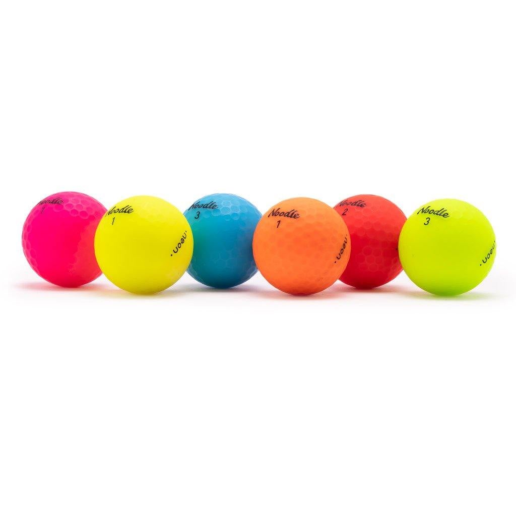 2019 Noodle Neon Matte Color Mix - Golf Balls Direct