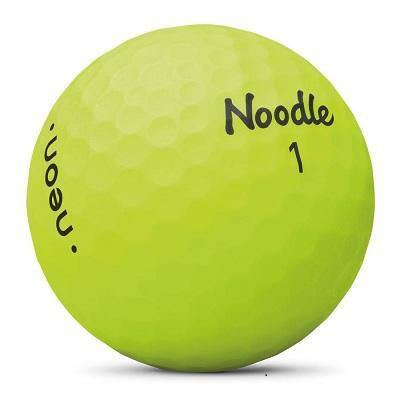 2019 Noodle Neon Matte Yellow - Golf Balls Direct