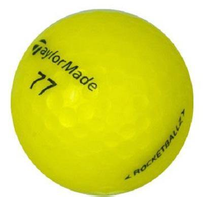 TaylorMade Rocketballz Yellow - Golf Balls Direct