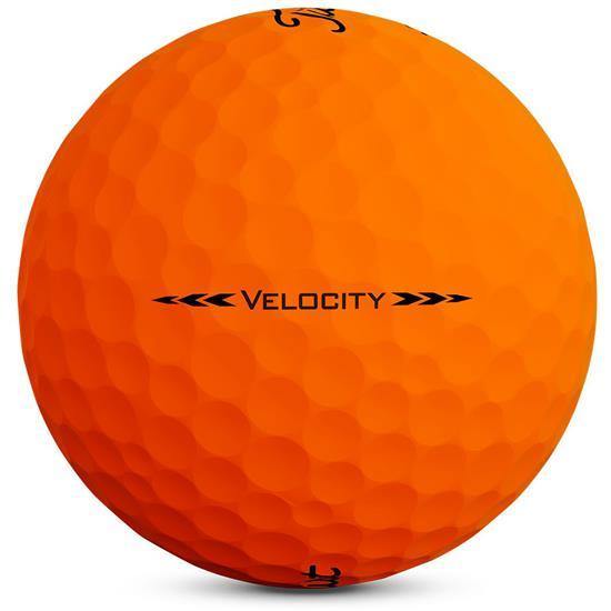 2020 Titleist Velocity Matte Orange - Golf Balls Direct