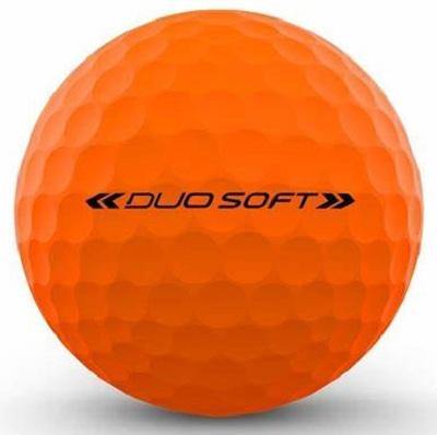 2018 Wilson Duo Soft Matte Orange - Golf Balls Direct