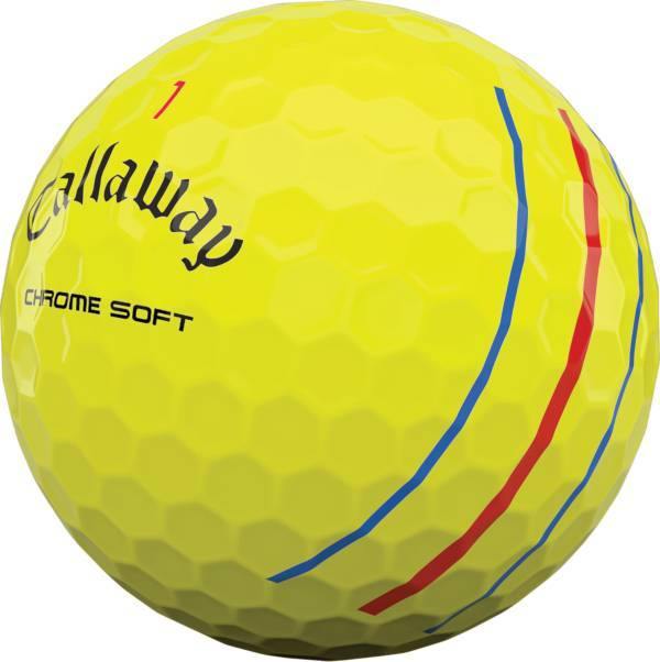 2020 Callaway Chrome Soft Yellow with Triple Track - Golf Balls Direct