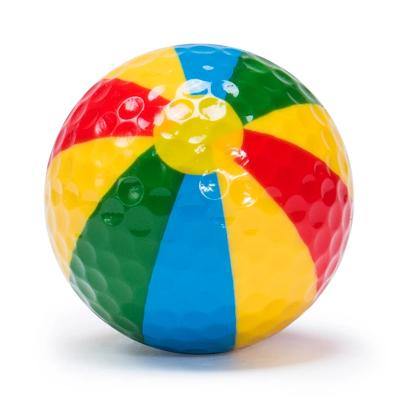 New "Beach Ball" Novelty Golf Balls (3 pack) - Golf Balls Direct