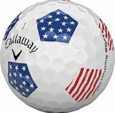 Callaway Chrome Soft Truvis Stars and Stripes - Golf Balls Direct