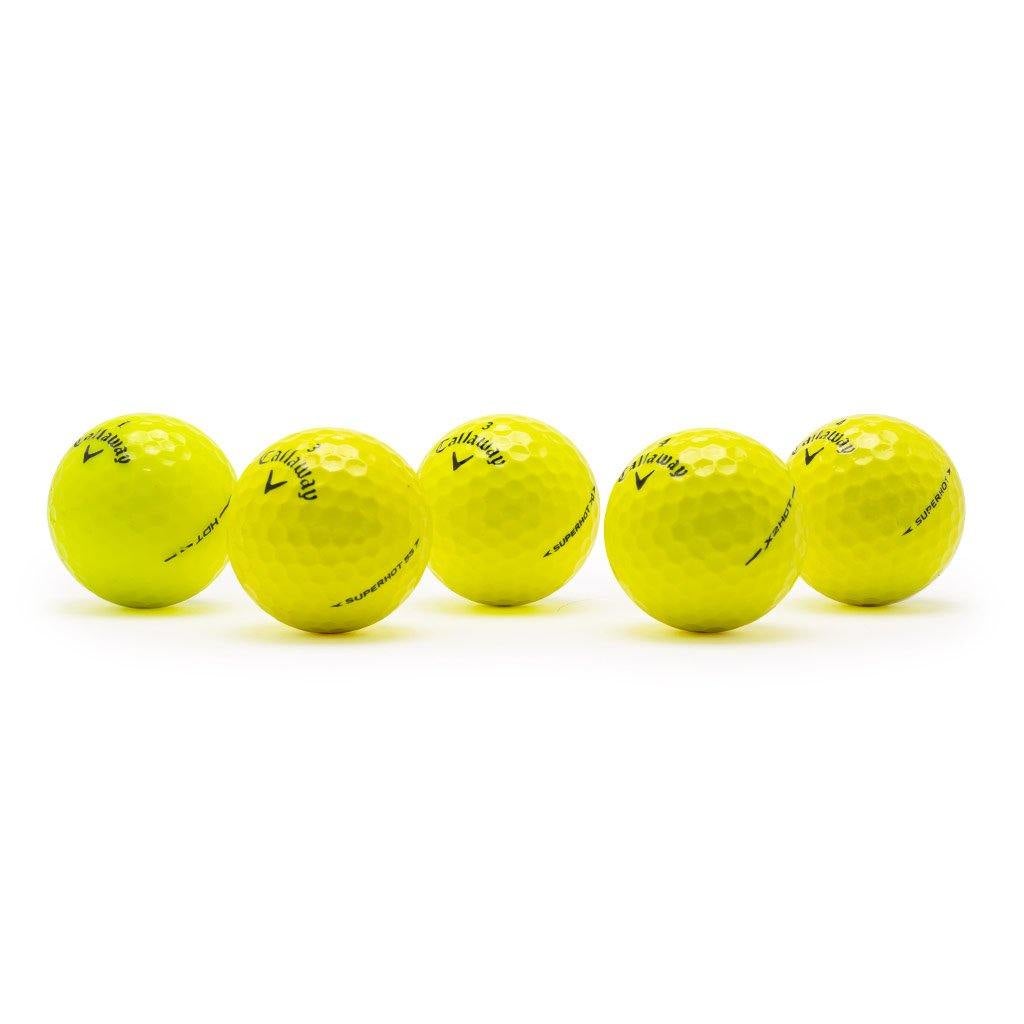 Callaway Hot Yellow Mix - Golf Balls Direct