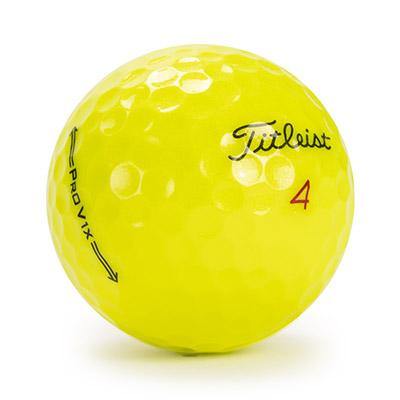 2021 Titleist Pro V1x Yellow (with logos) - Golf Balls Direct