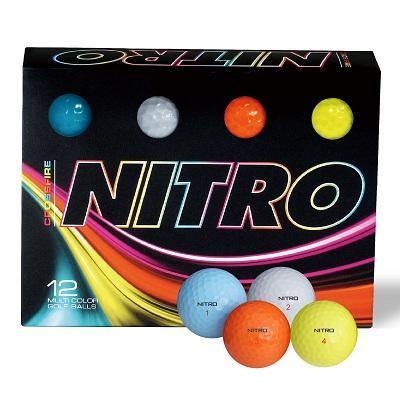 NEW Nitro Crossfire Multi Golf Balls - Golf Balls Direct