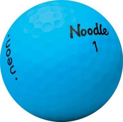 2019 Noodle Neon Matte Blue - Golf Balls Direct