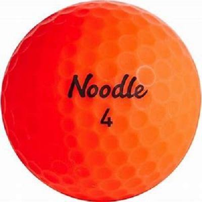 2019 Noodle Neon Matte Orange - Golf Balls Direct