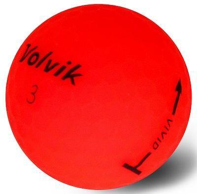 Volvik Vivid Matte Red - Golf Balls Direct