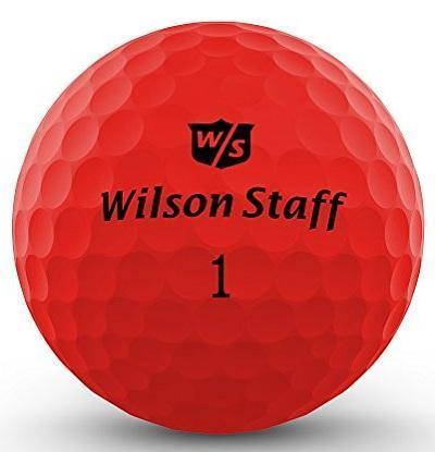 2018 Wilson Duo Soft Matte Red - Golf Balls Direct