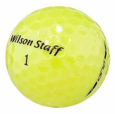 Wilson Staff Duo Yellow - Golf Balls Direct
