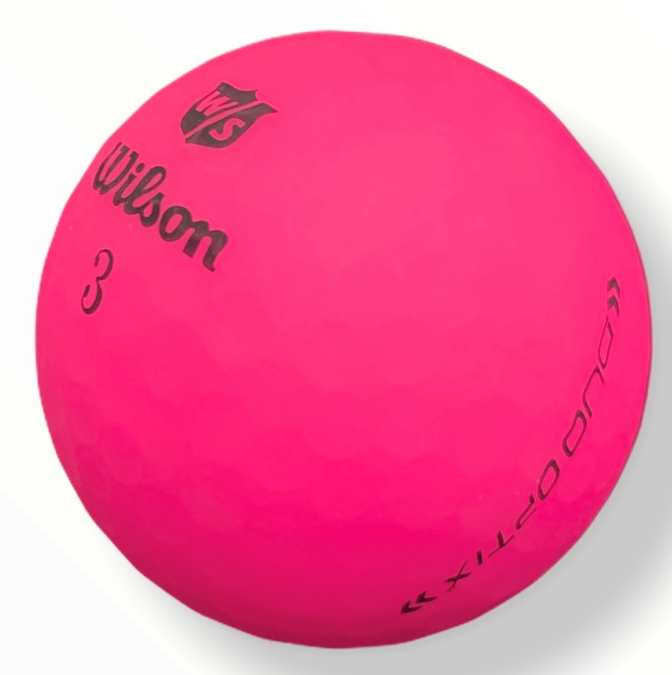 2020 Wilson Duo Optix Matte Pink - Golf Balls Direct